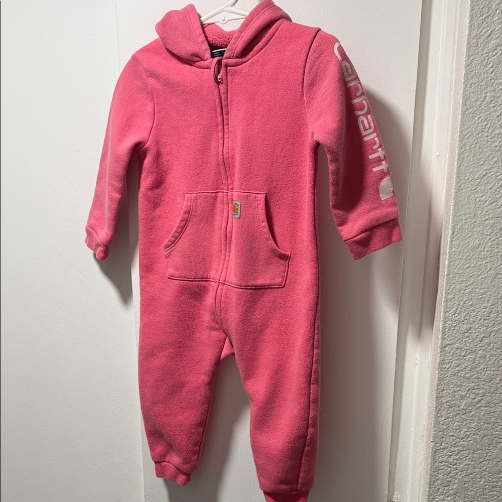 Carhartt Fuchsia Kids One Piece Footie
